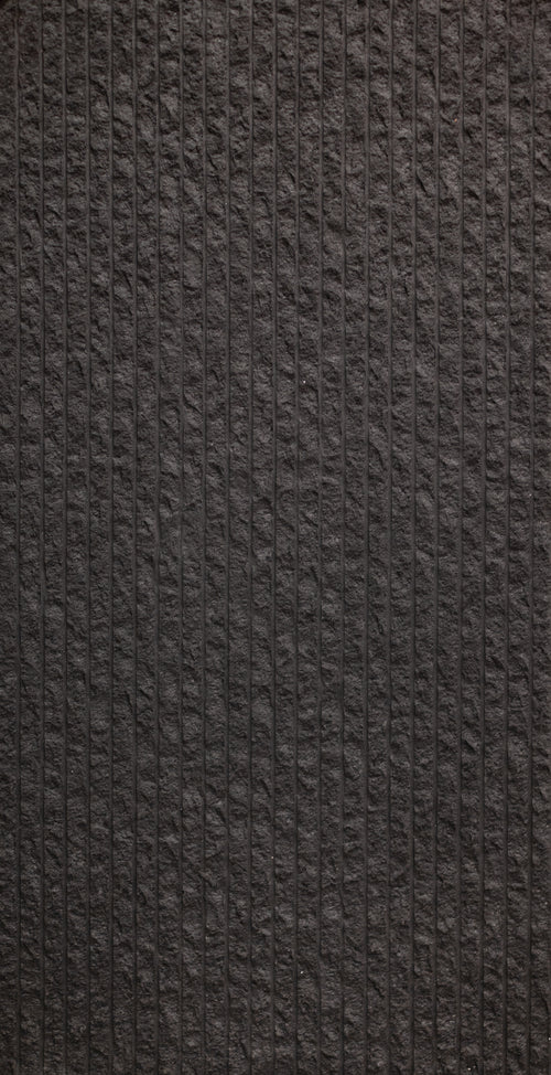 Linear black granite